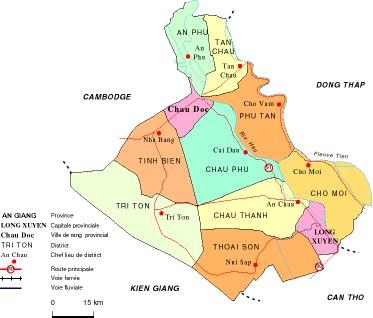Bản đồ quy hoạch sử dụng đất Thị xã Tân Châu, tỉnh An Giang khổ lớn năm 2022